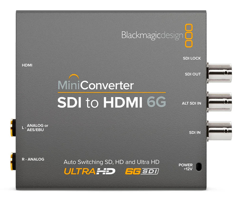 Blackmagic Design Mini Converter SDI to HDMI 6G Outlet Audio Video