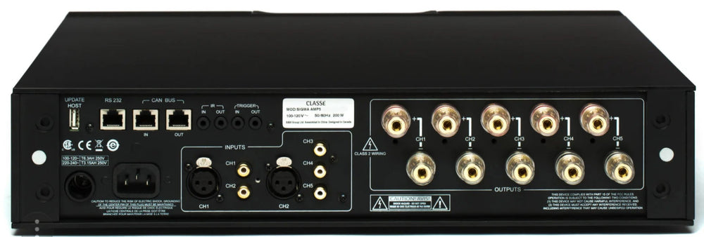 Classé Sigma amp 5 trasera