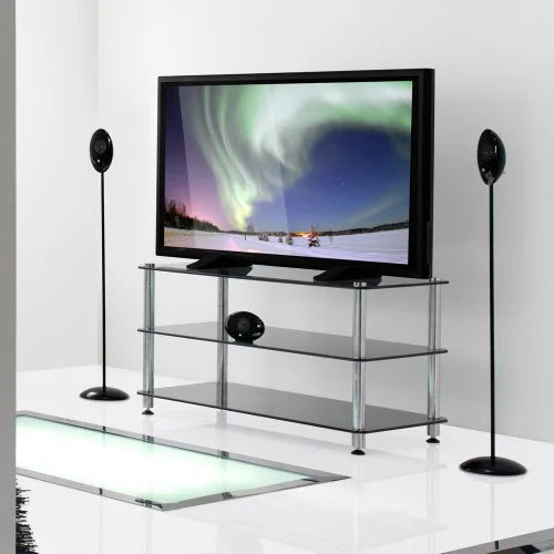 KEF Stand KHT 1005 Silver<br><small>| Soporte de altavoz<br>| pareja - color plata</small>