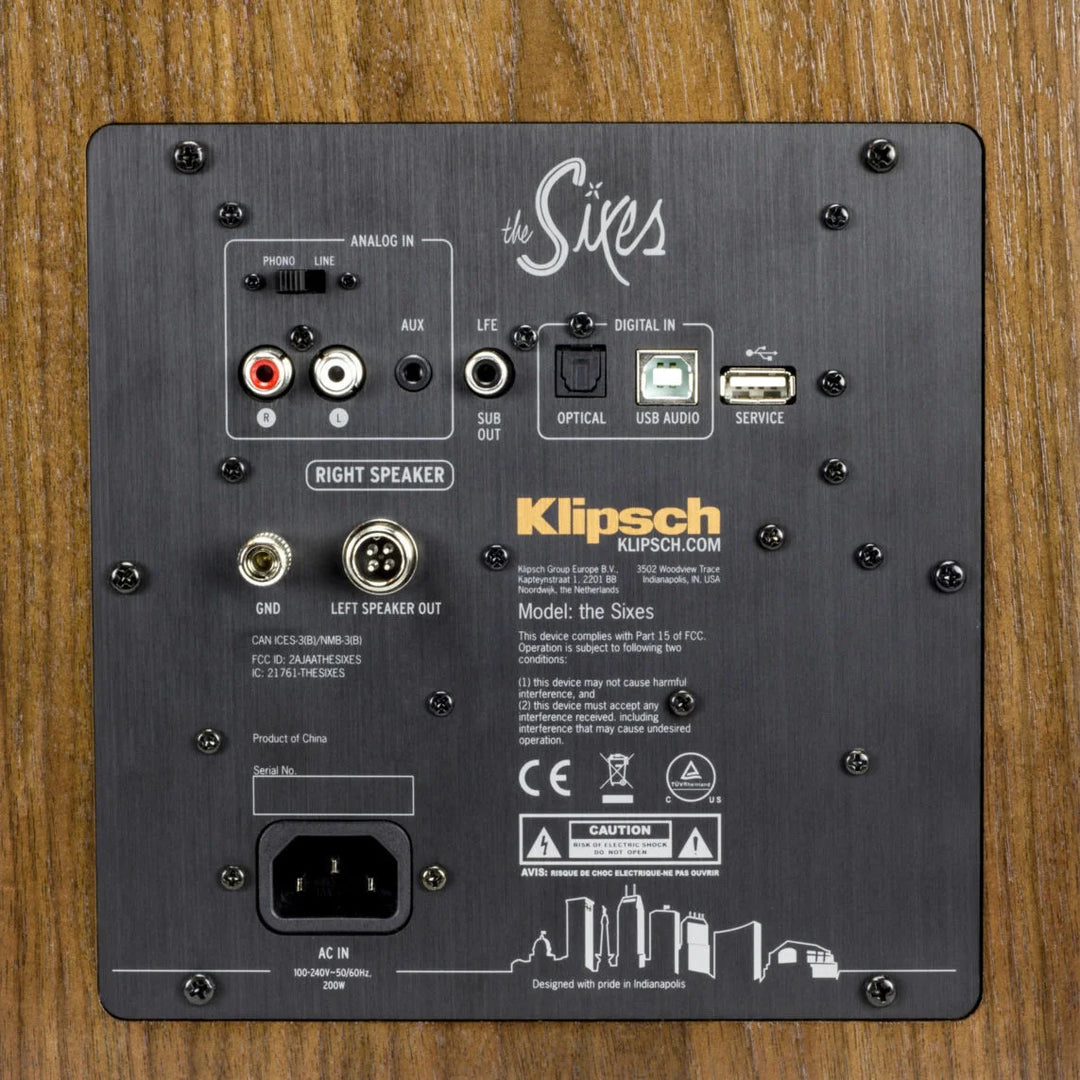 klipsch sixes trasera